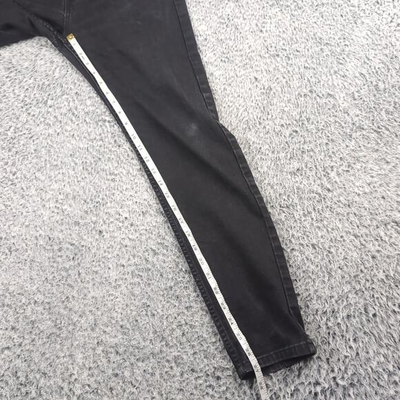 Levis 512 Jeans Men 30x29 Black Slim Tapered Stretch Denim Casual Chore Work - Picture 7 of 9